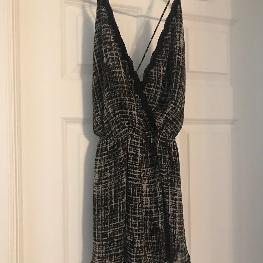 Hanover Black and White Romper